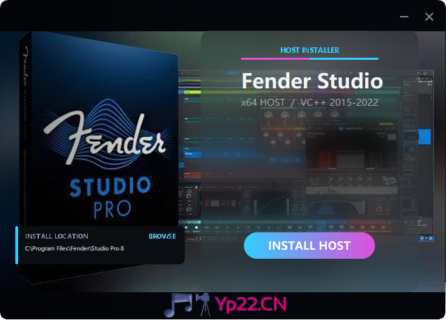 Fender Studio Pro 8.1.2主播专用机架-新佳智慧音频资源网